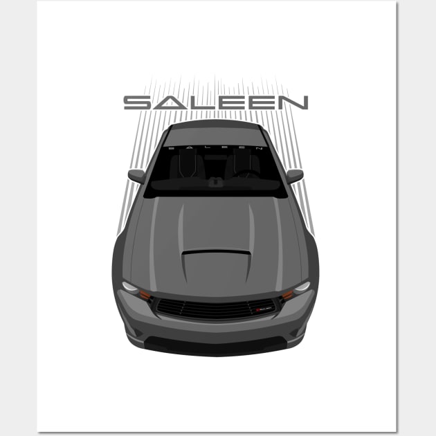 Ford Mustang Saleen 2010 - 2012 - Grey Wall Art by V8social